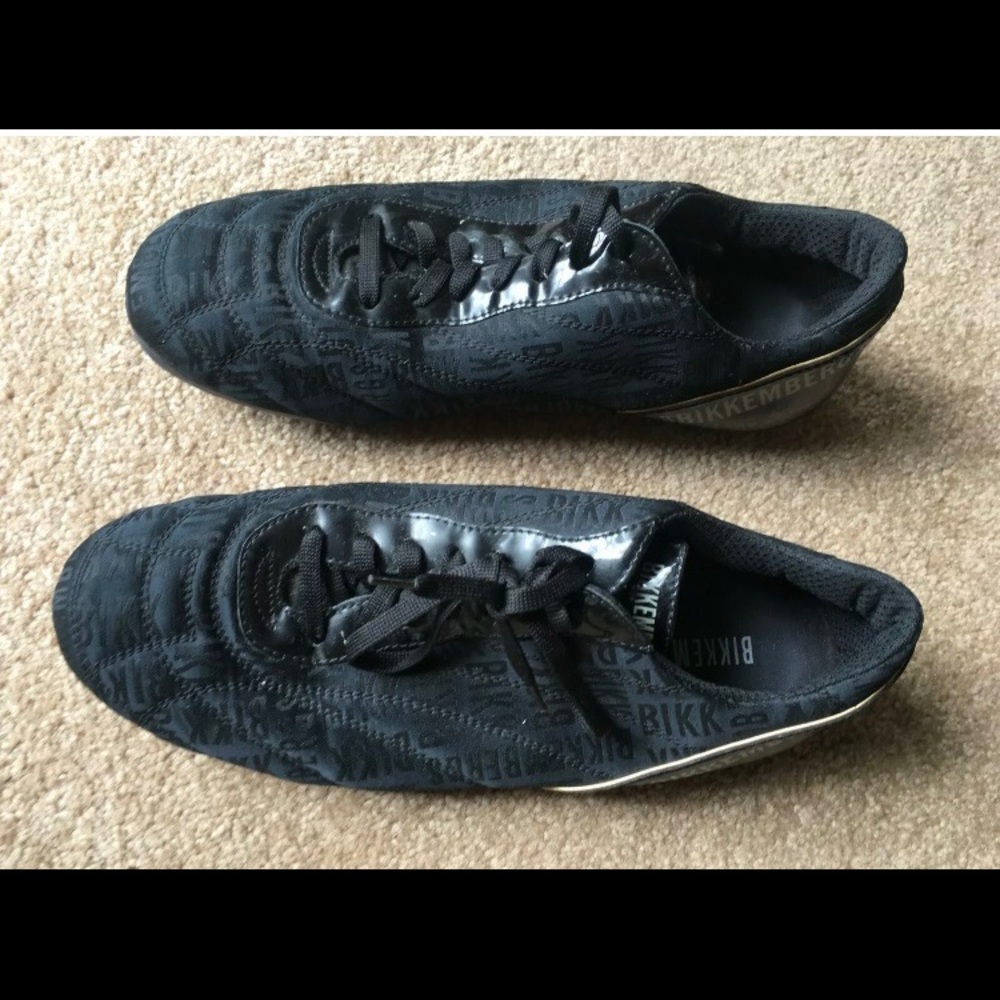 Bikkembergs Black Sneakers Soccer Trainer shoes